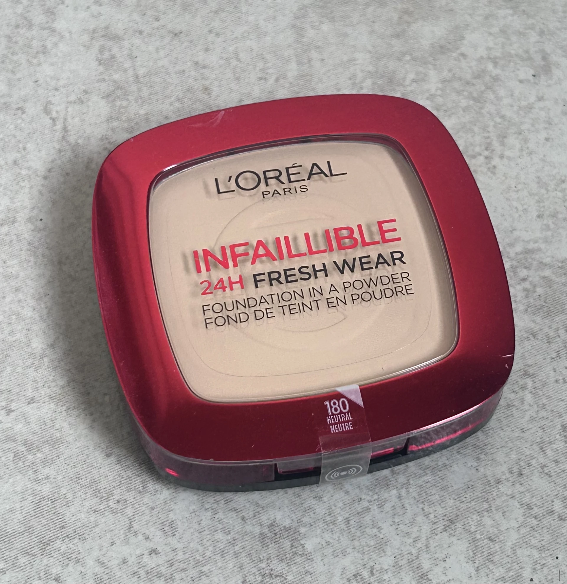 Loreal Infaillible púder alapozó 180-neutral, 130-true beige