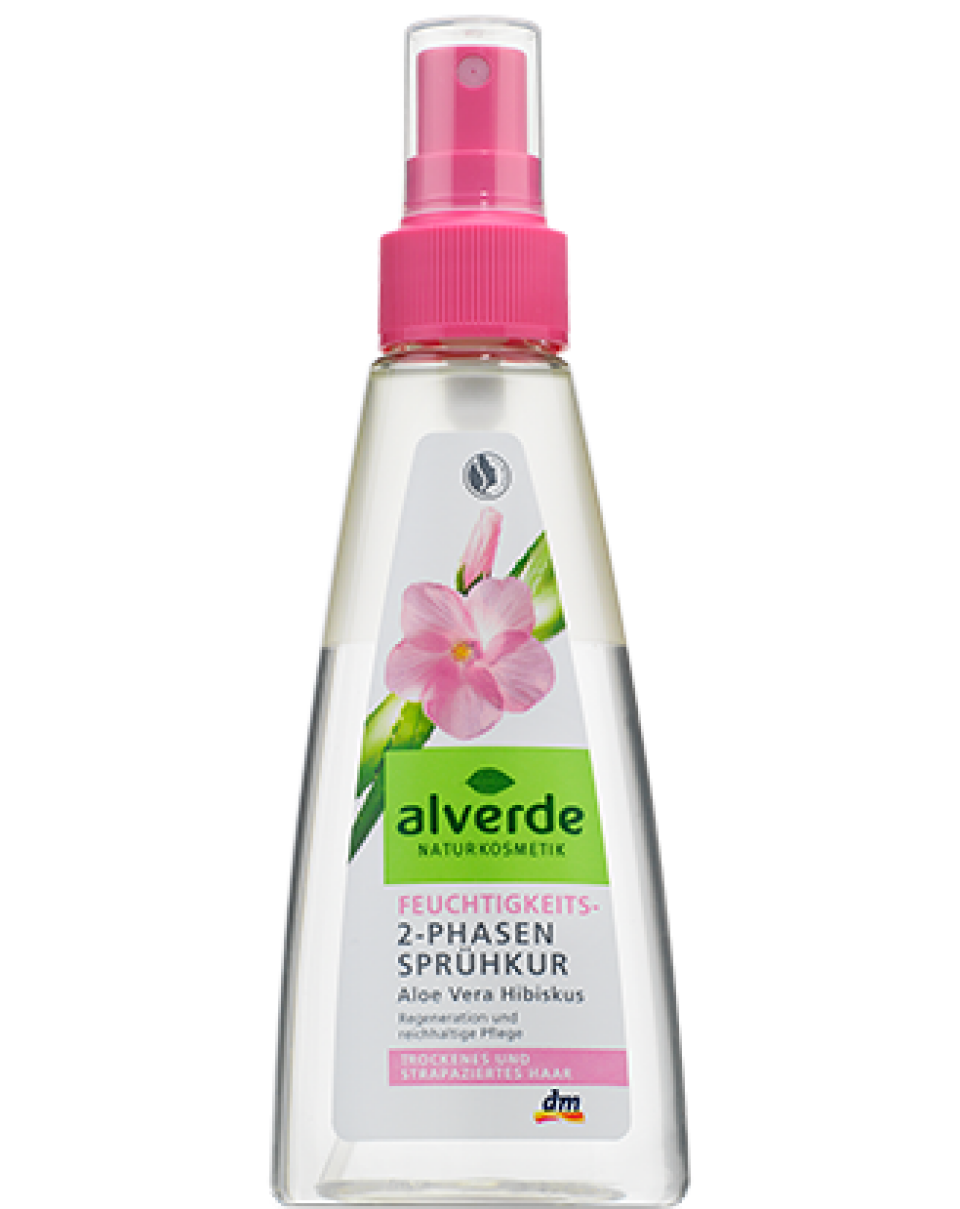 Alverde 2-fázisú Hidratáló Hajkúra Spray