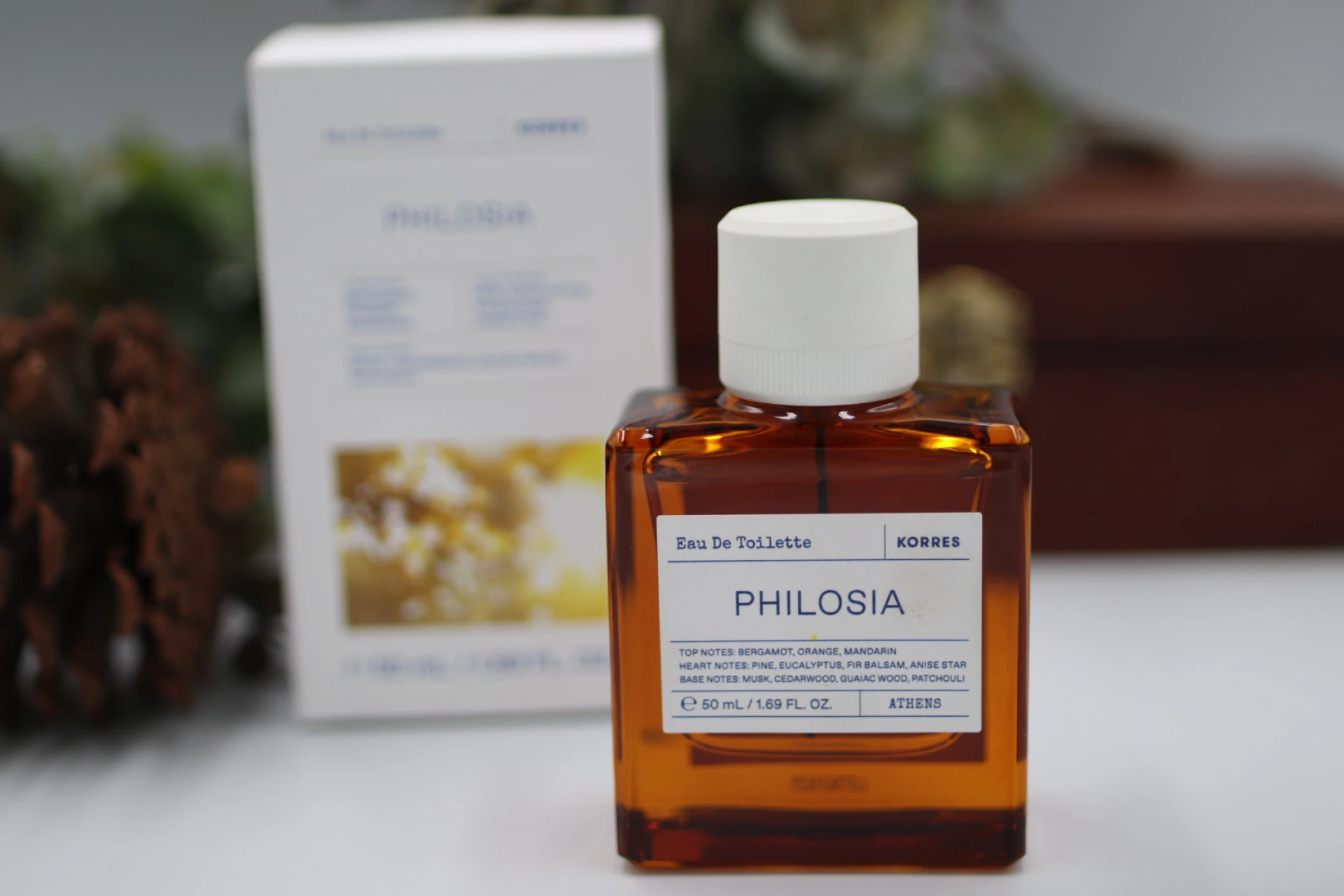 Korres Philosia EDT - 50 ml - 1-2x tesztelt, dobozzal