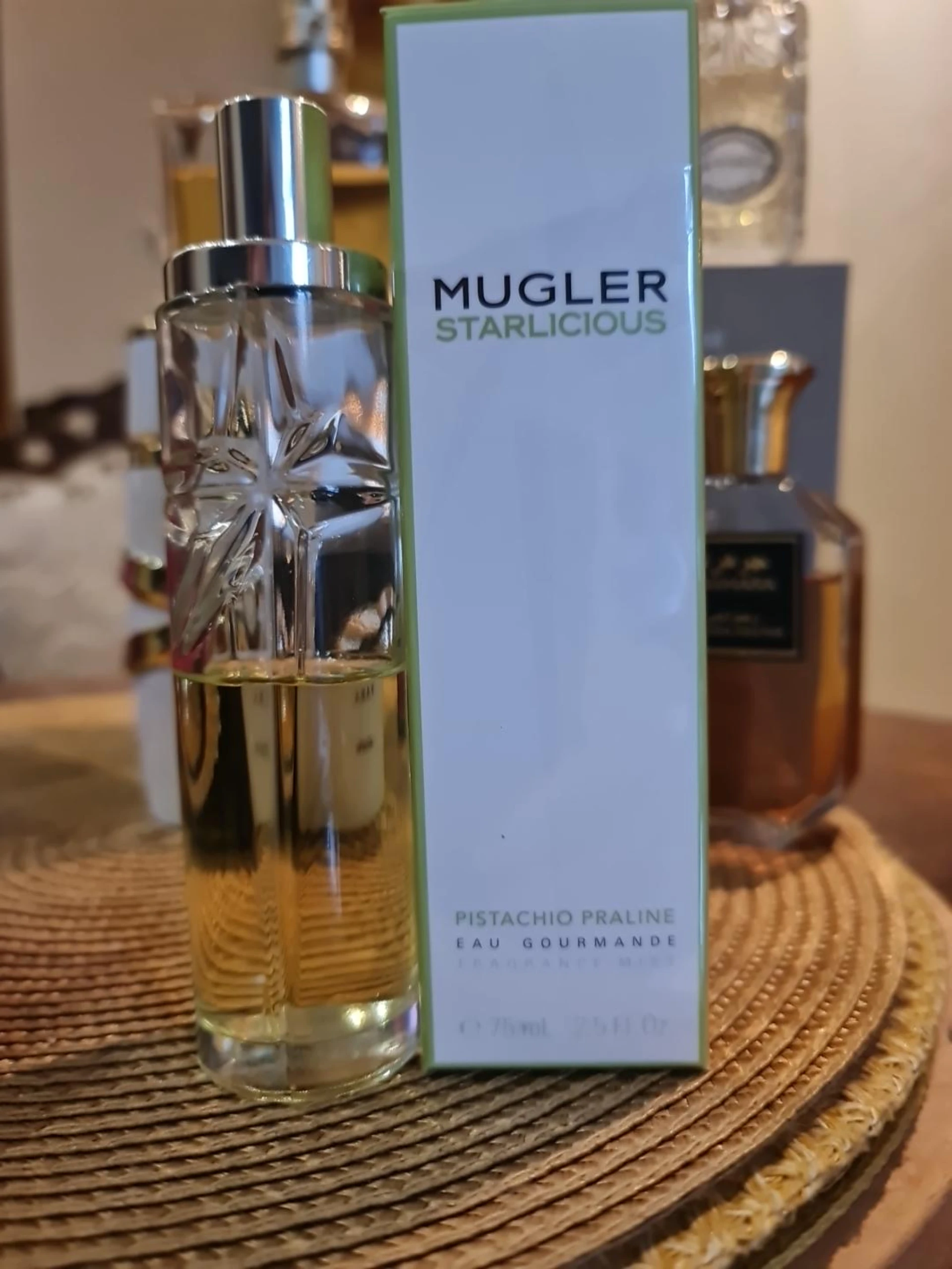 Mugler Starlicious Pistachio Praliné, 75ml fele