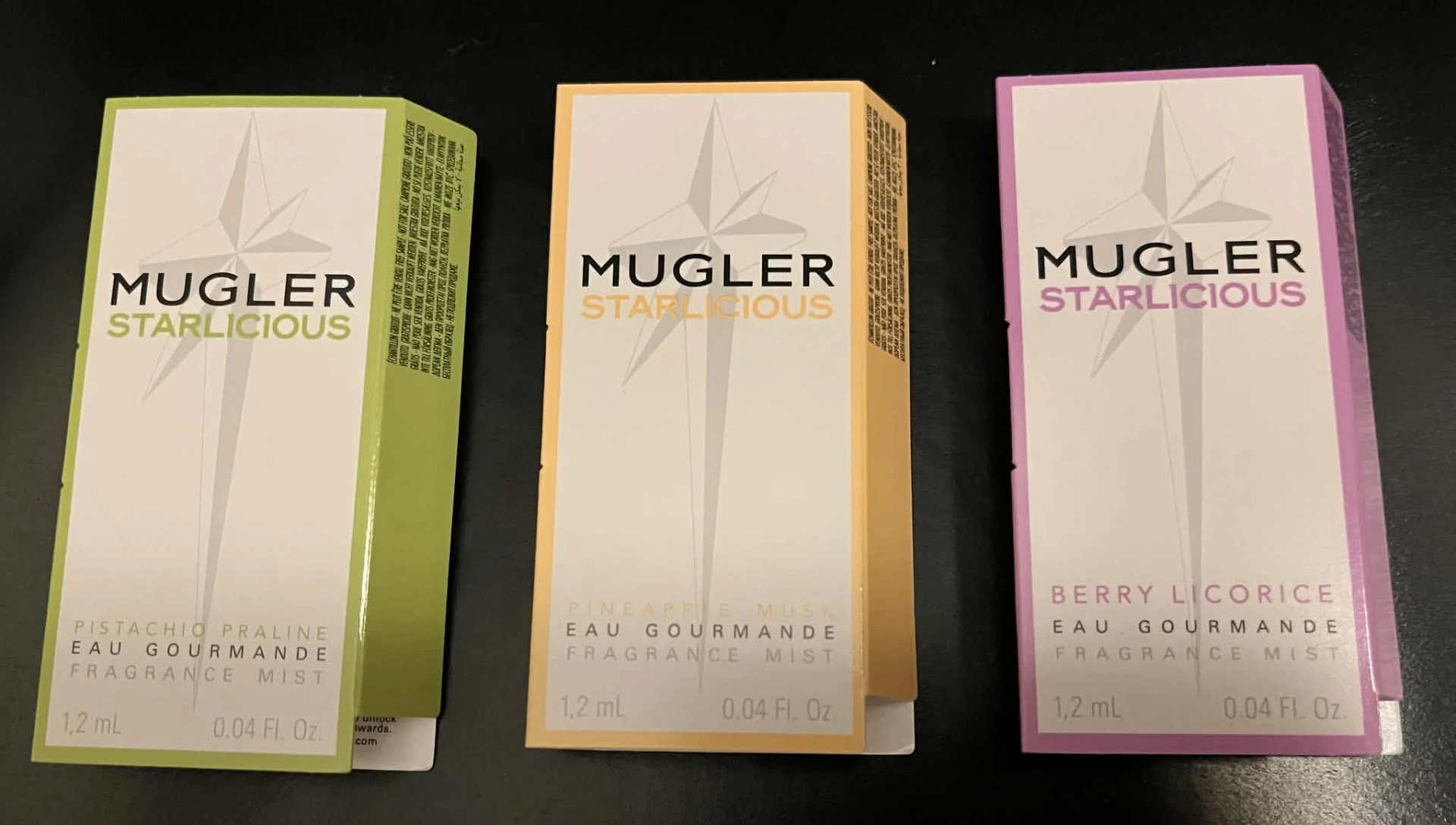 Mugler Starlicious Pineapple Musk EDT illatszettben