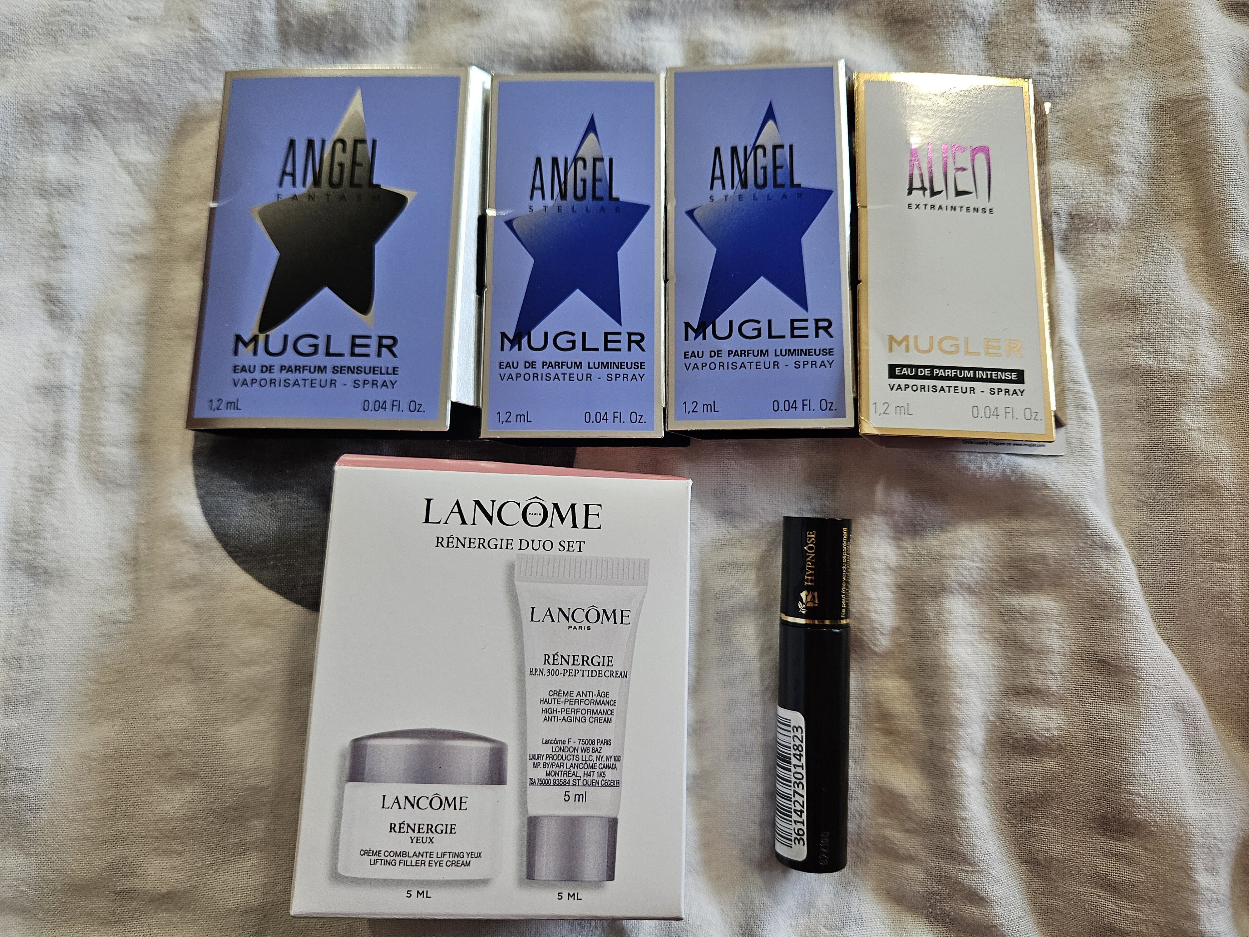 Mintacsomag (Lancome, Mugler)