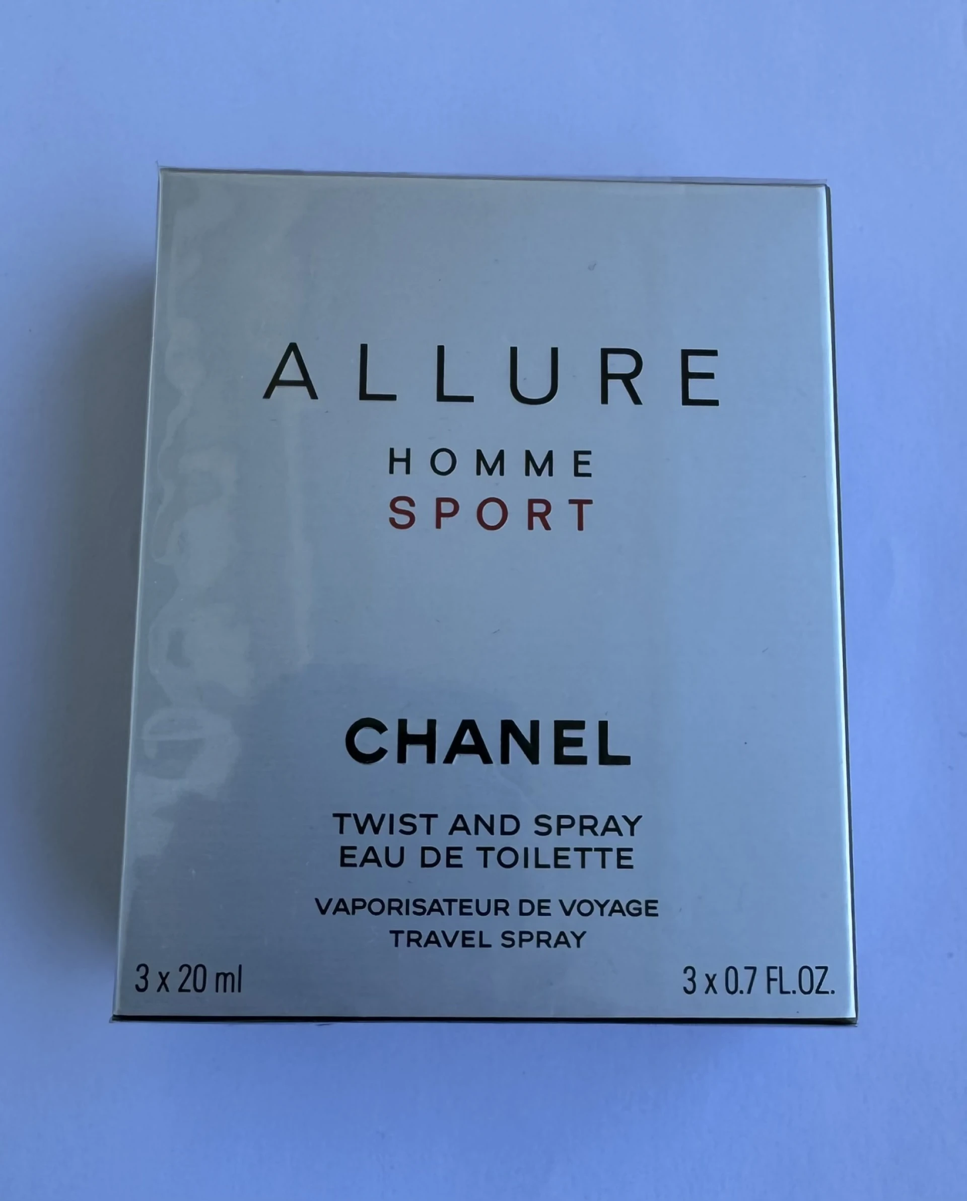 Chanel Allure Homme Sport 3x20ml
