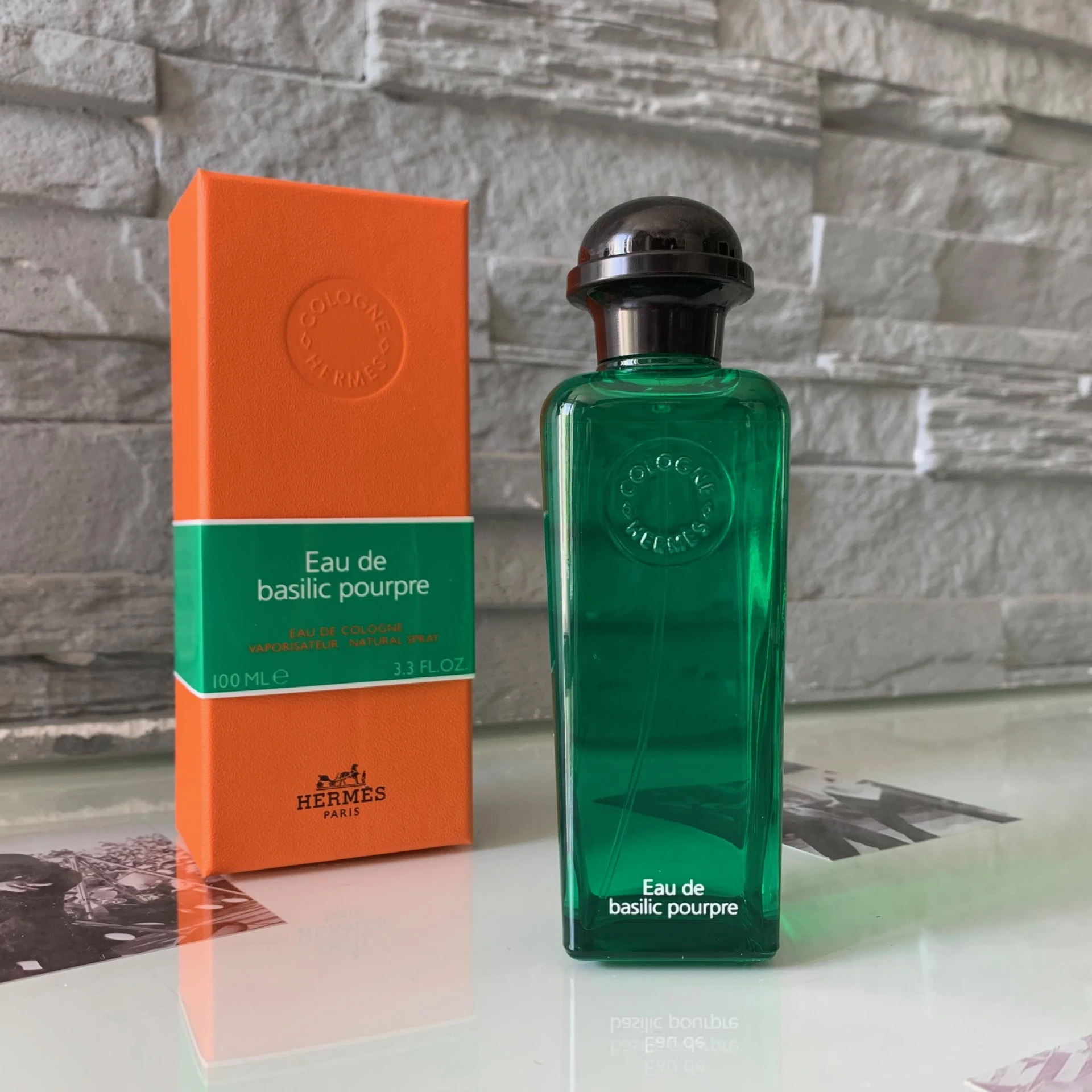 Hermès  Eau De Basilic Pourpre Eau De Cologne fújósok