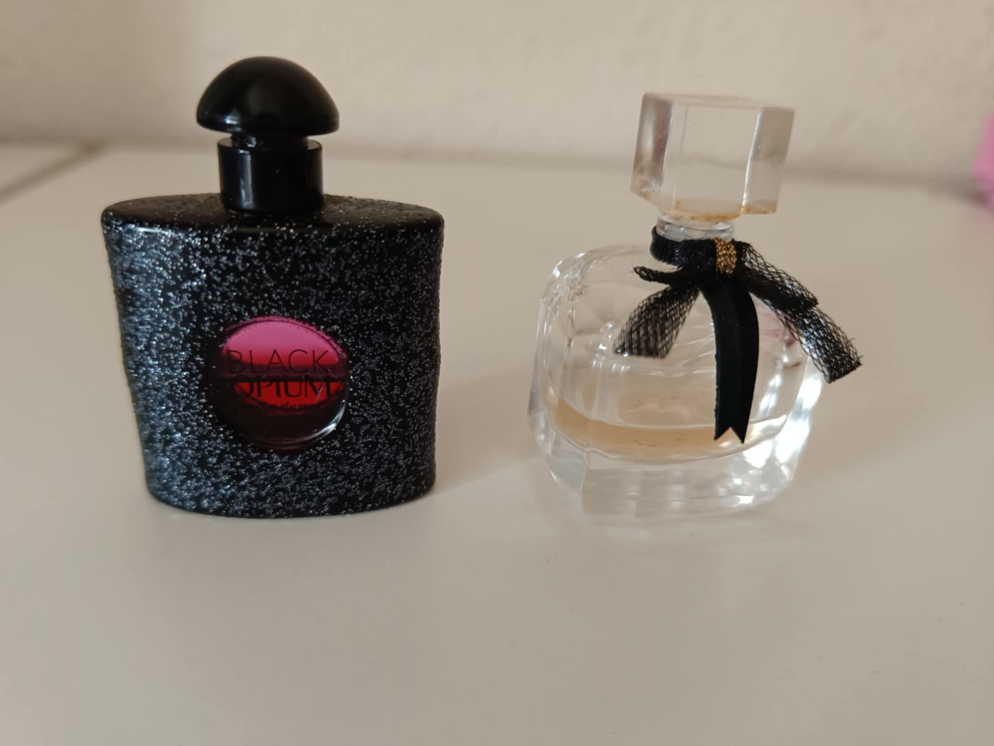 mini Yves Saint Laurent Black Opium EDP + Yves Saint Laurent Mon Paris EDP