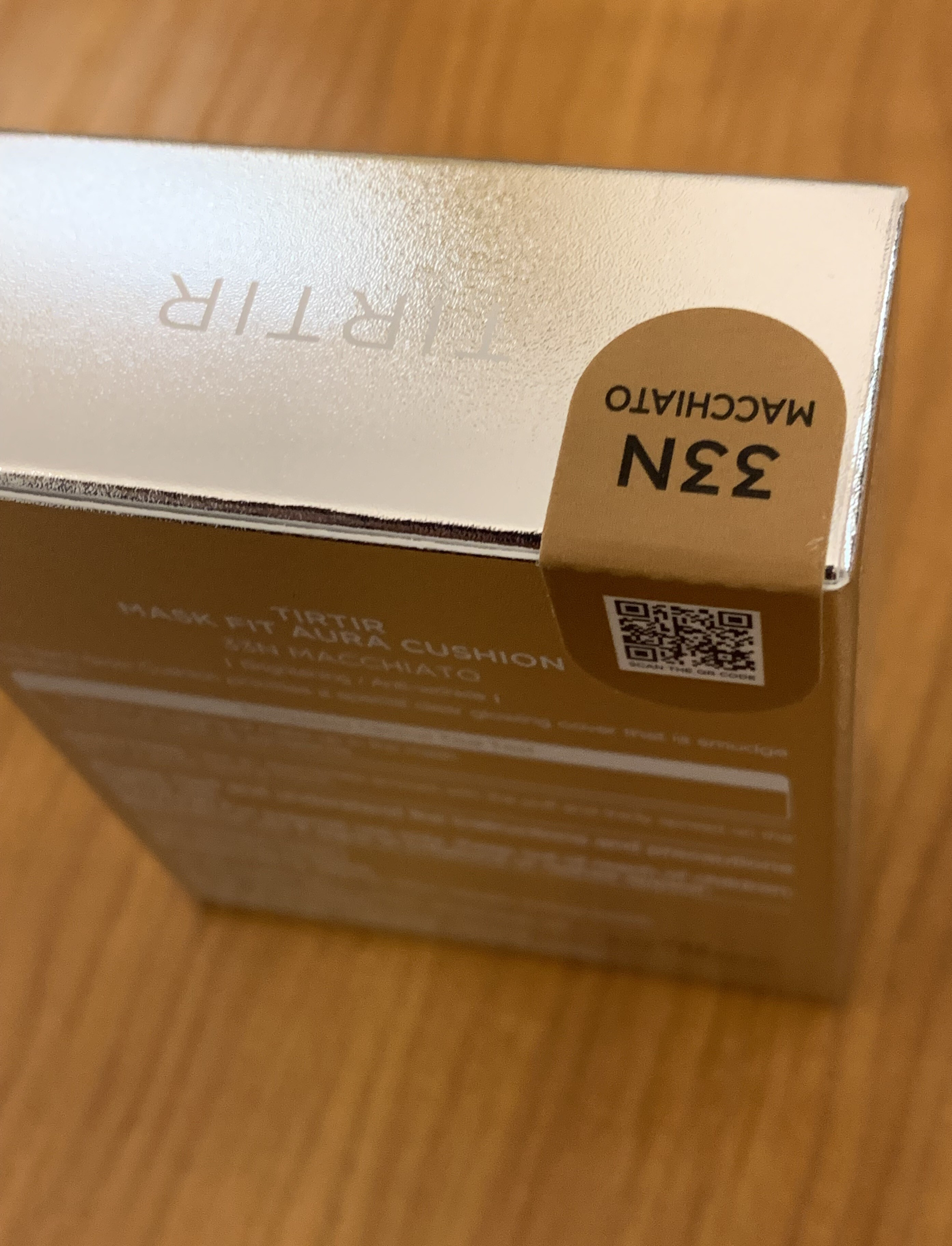 TirTir Mask Fit Aura Cushion mini 33N Macchiato színben - új