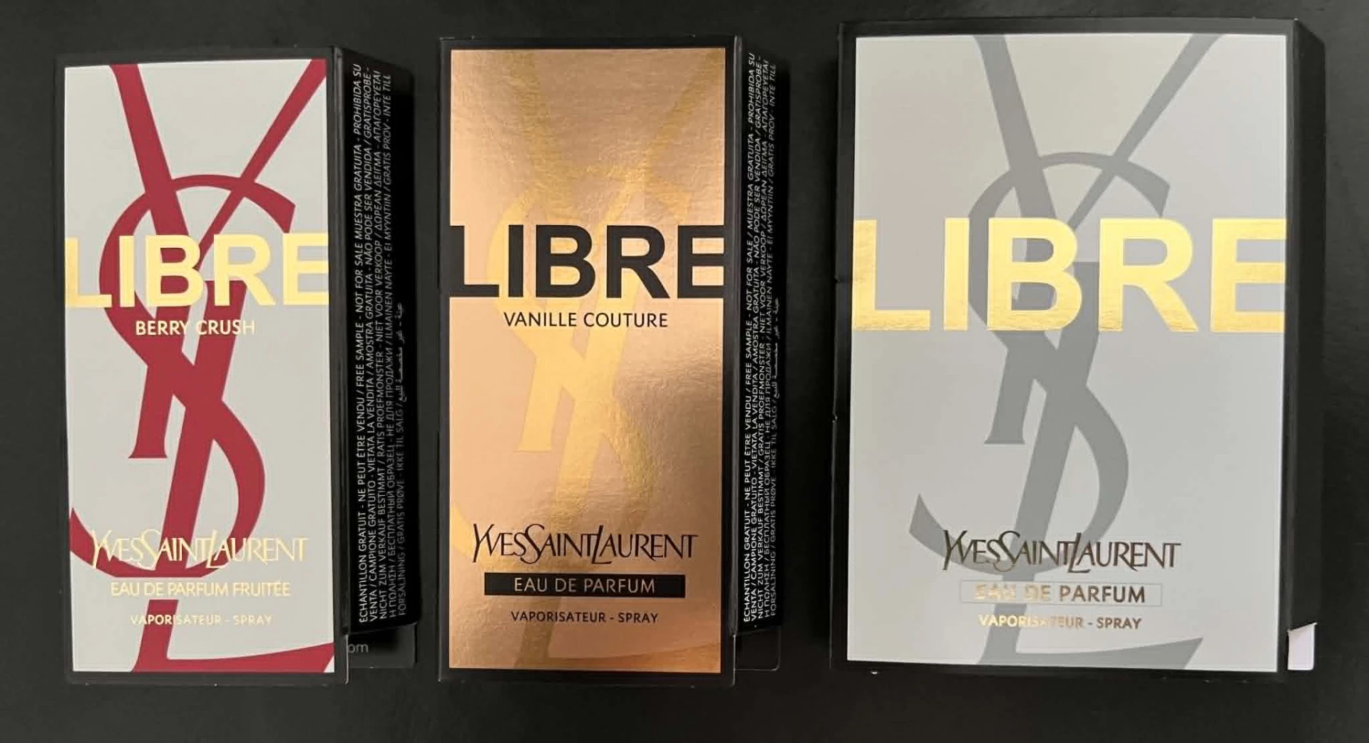 Yves Saint Laurent Libre Berry Crush EDP Libre válogatásban, 3db-os 🍓