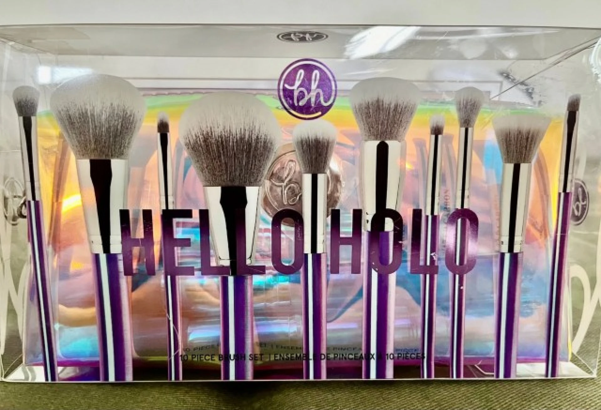 LEÁRAZÁS! Új 10 db-os BH Cosmetics Hello Holo ecsetszett