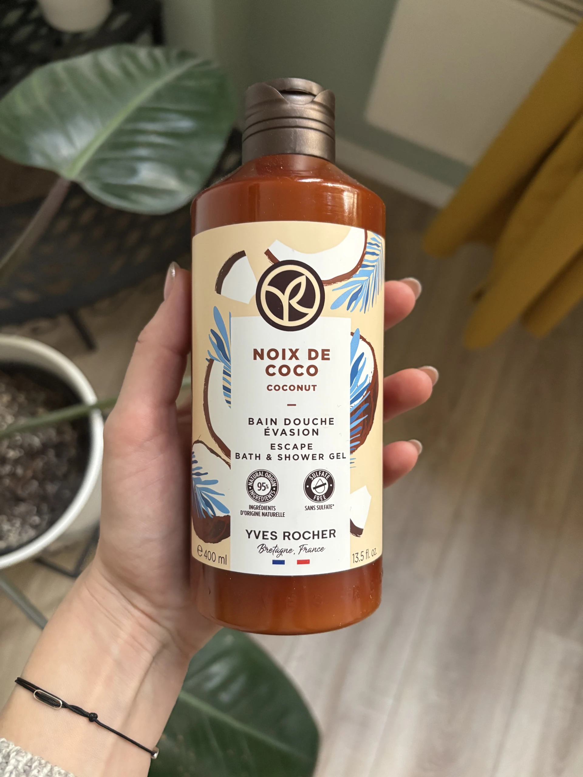 Yves Rocher coconut tusfürdő