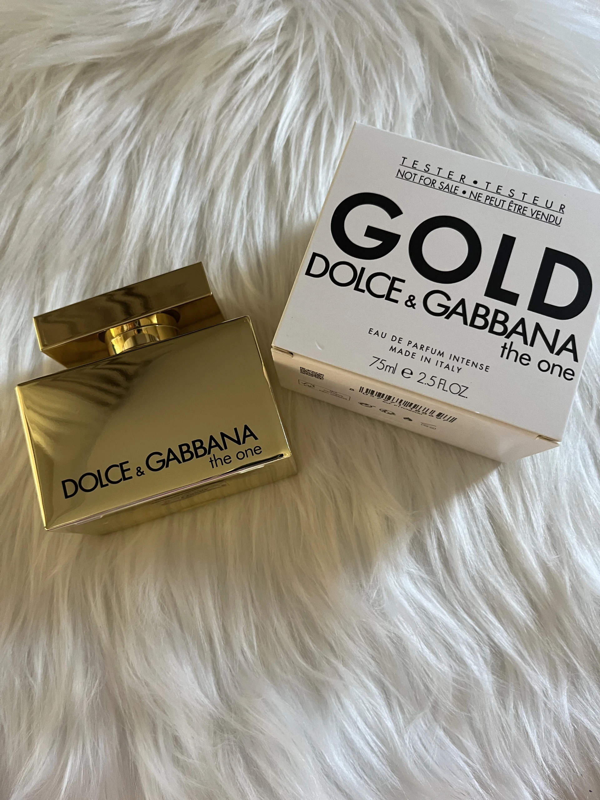 Dolce&Gabbana The One Gold Intense For Women teszter üvegében eladó!