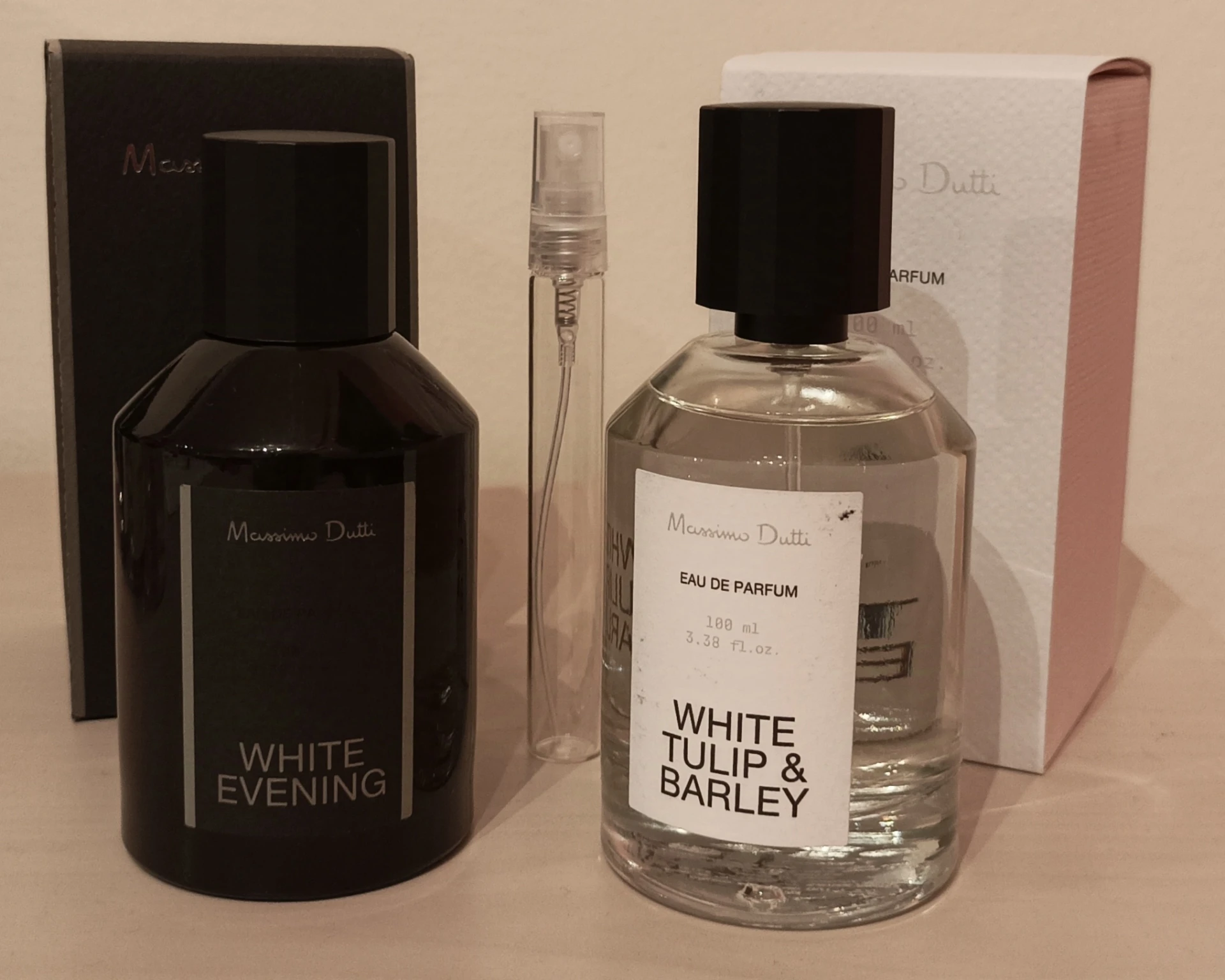 Massimo Dutti White Evening EDP'