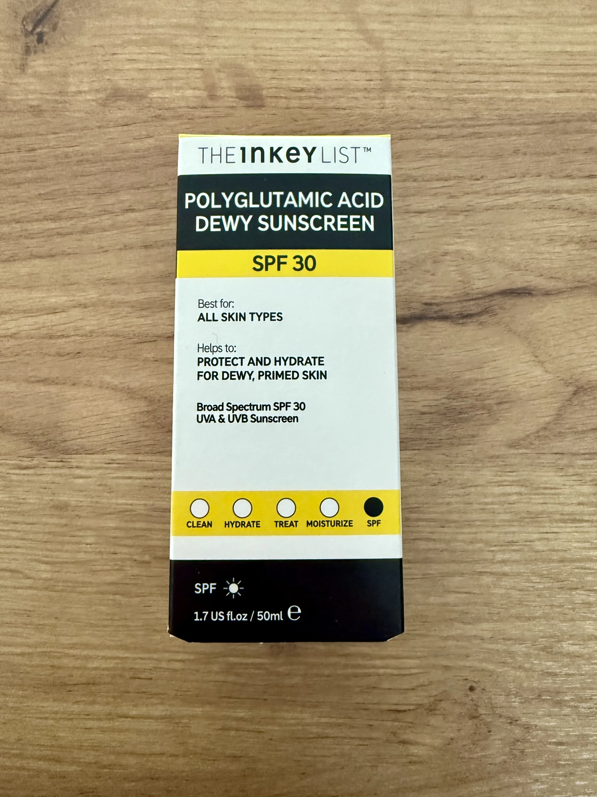 The Inkey List SPF30 Daily Sunscreen