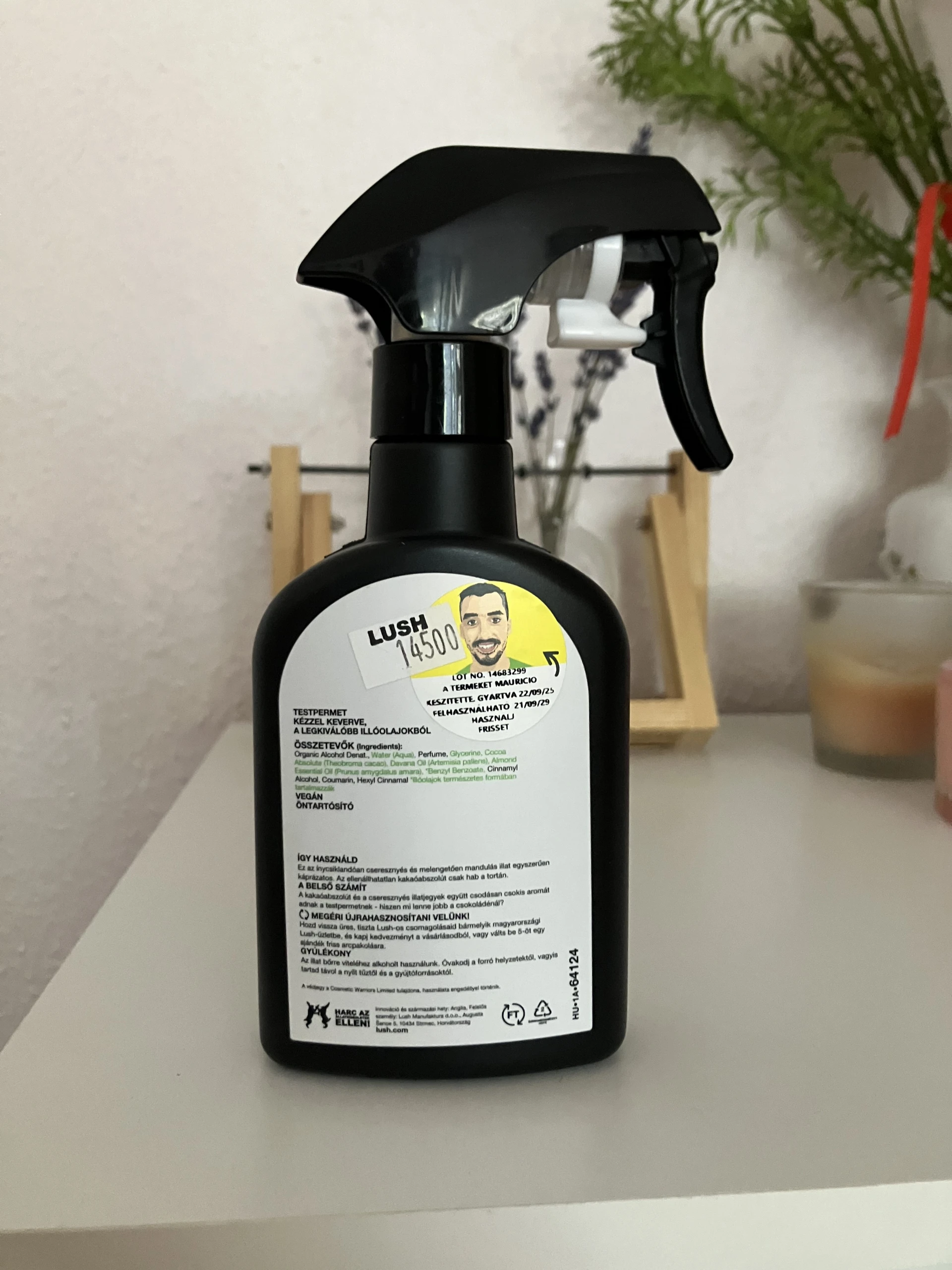 Lush testpermet