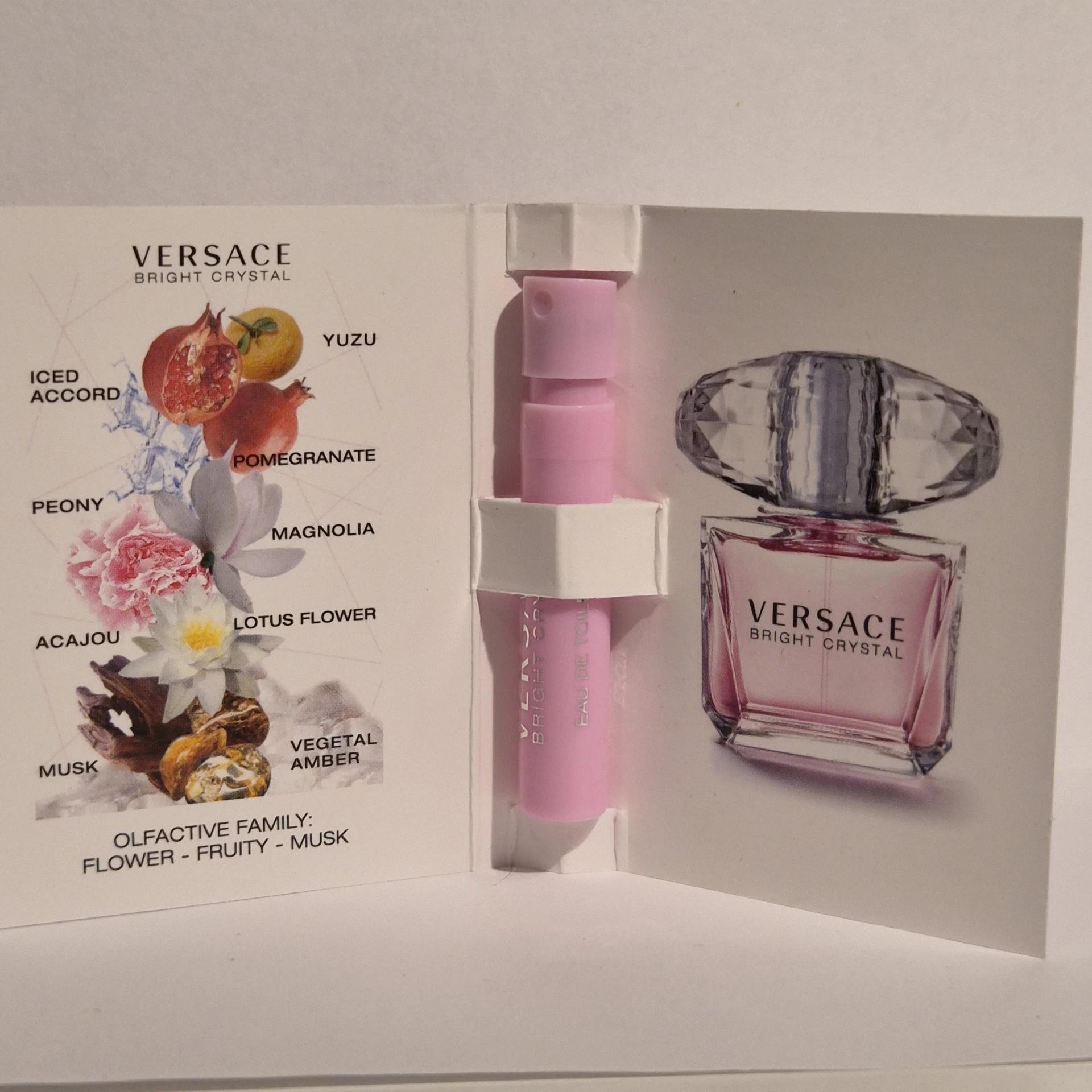 Versace Bright Crystal gyári parfüm minta
