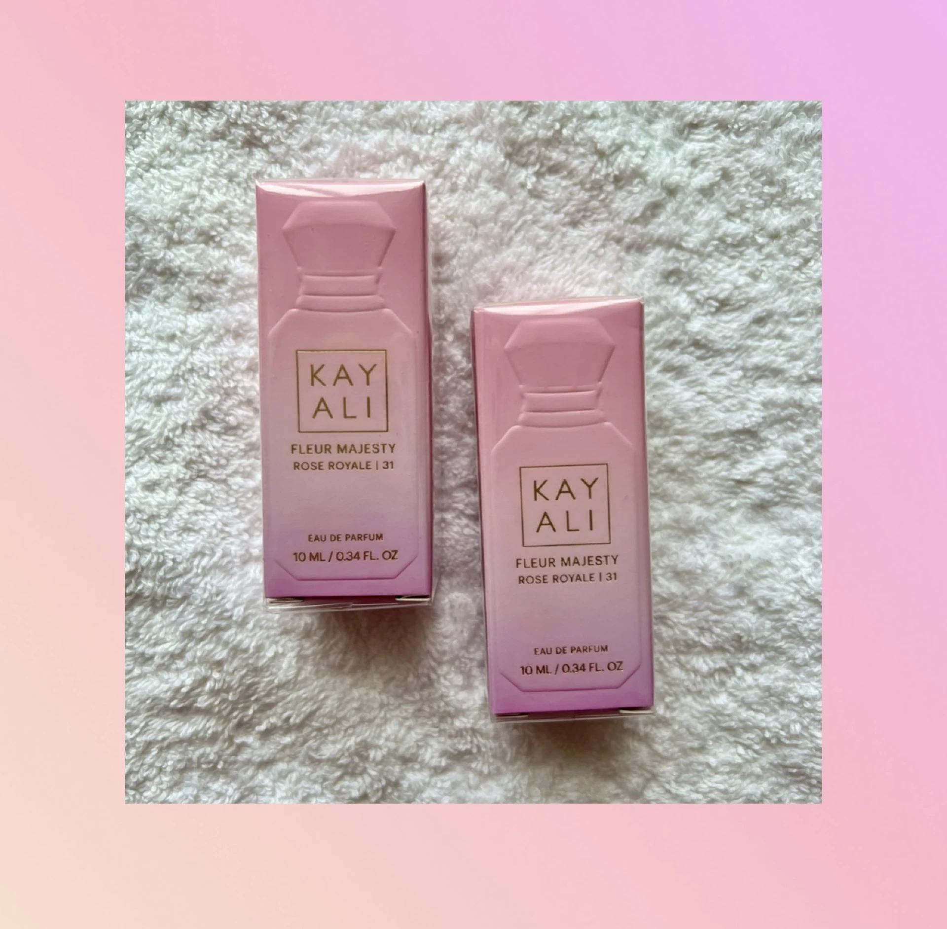 Huda Beauty Kayali Fleur Majesty Rose Royale EDP