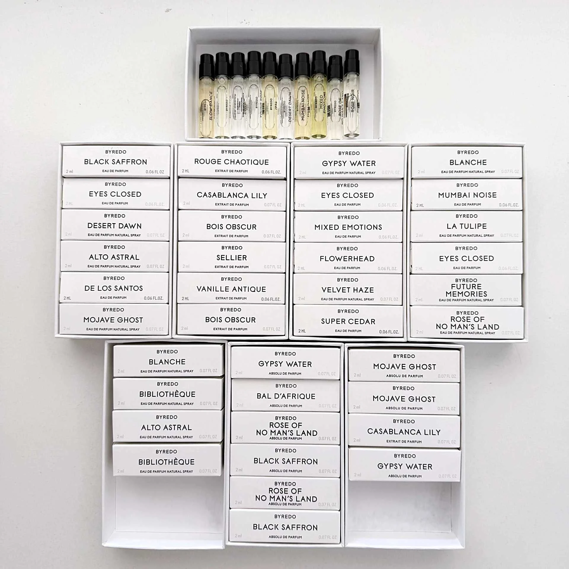 Byredo gyári minták - Byredo Desert Dawn EDP és mások