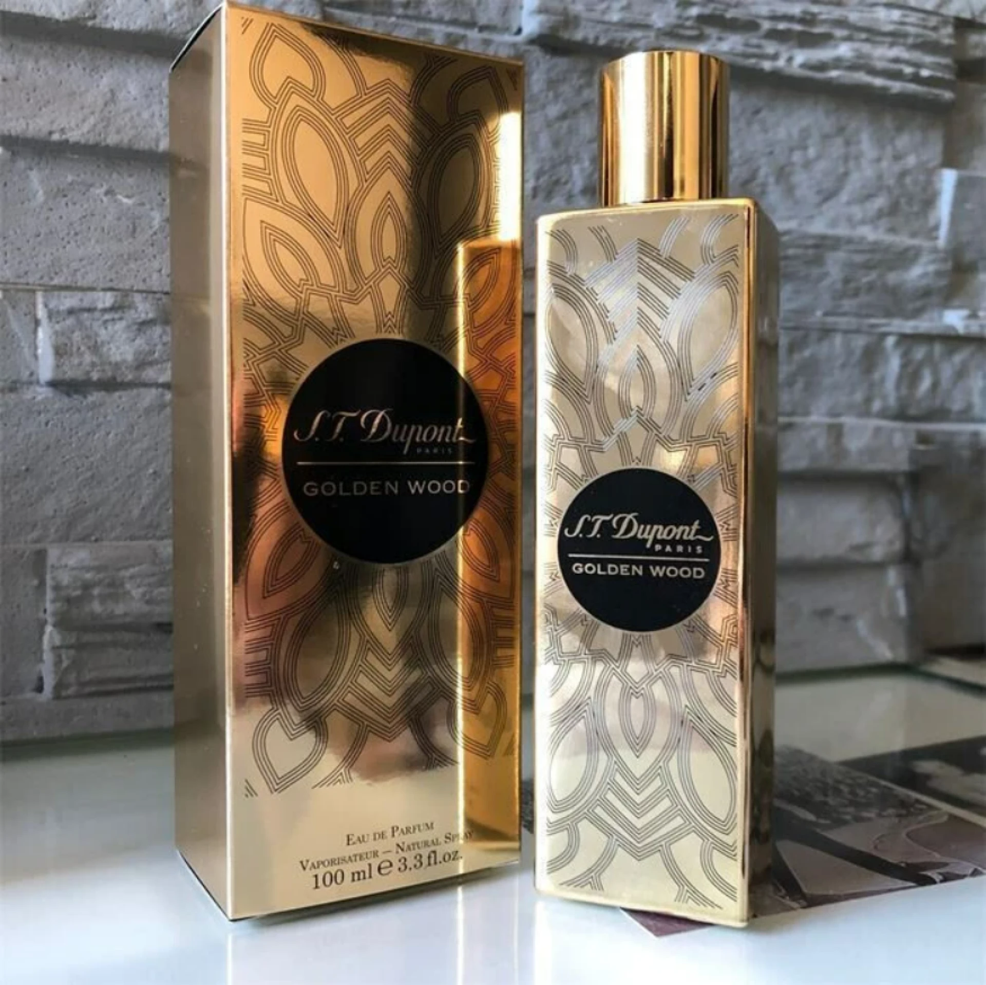 S.T. Dupont Golden Wood EDP fújósok