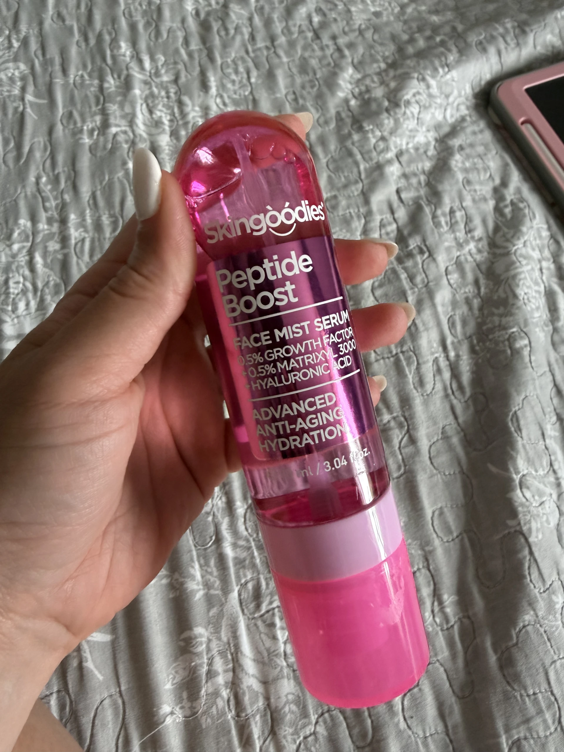 Skingoodies Peptide Boost Arcszérum Permet