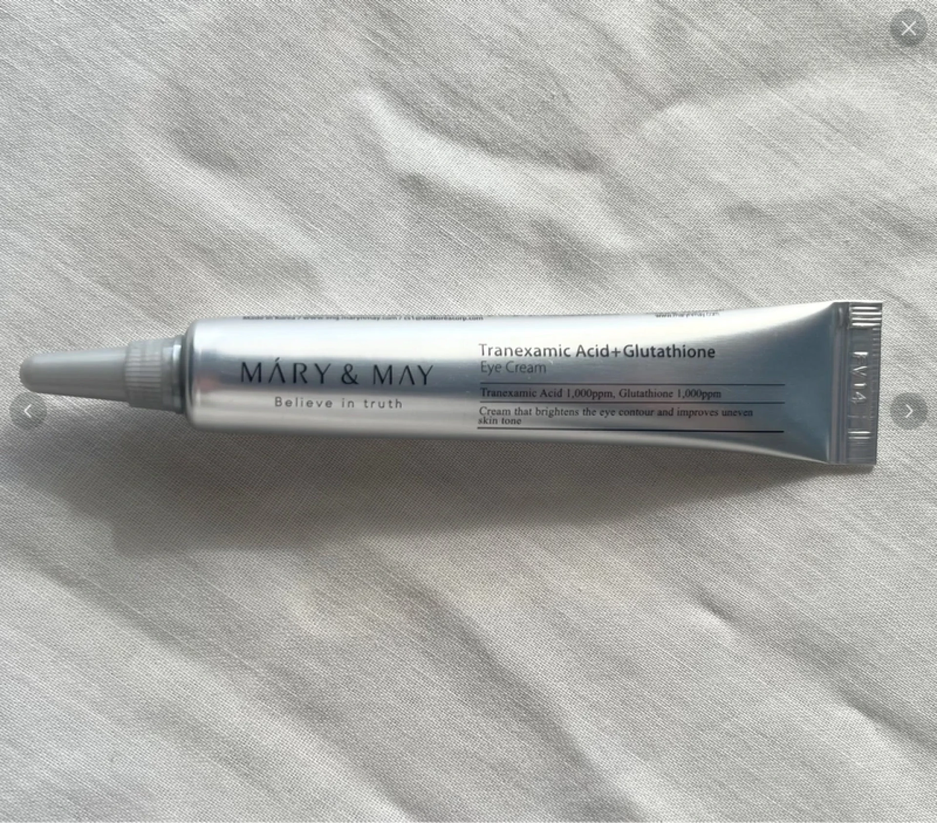 Mary & May Tranexamic Acid + Glutathion Szemkörnyék Krém