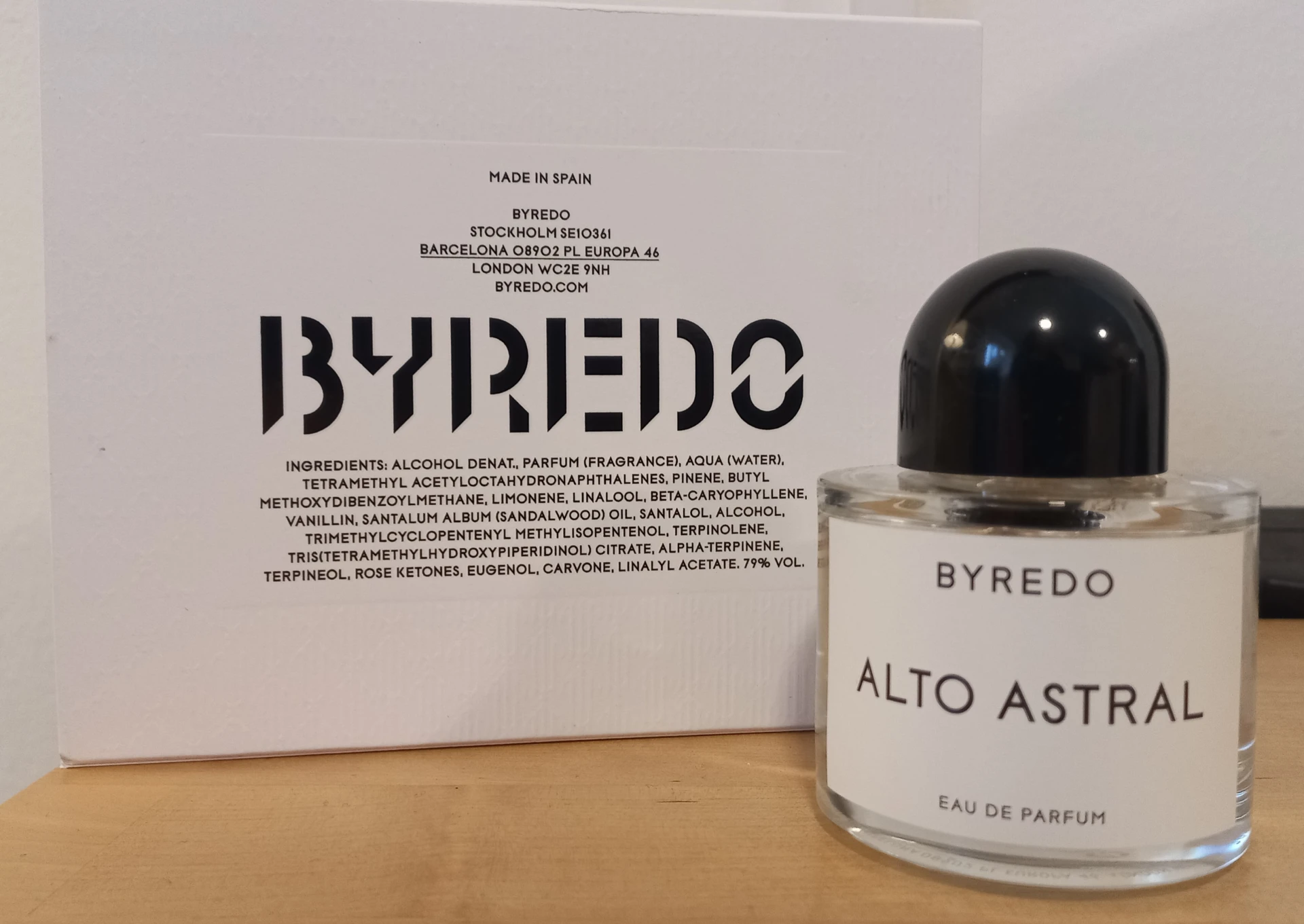 Byredo Alto Astral fújósok