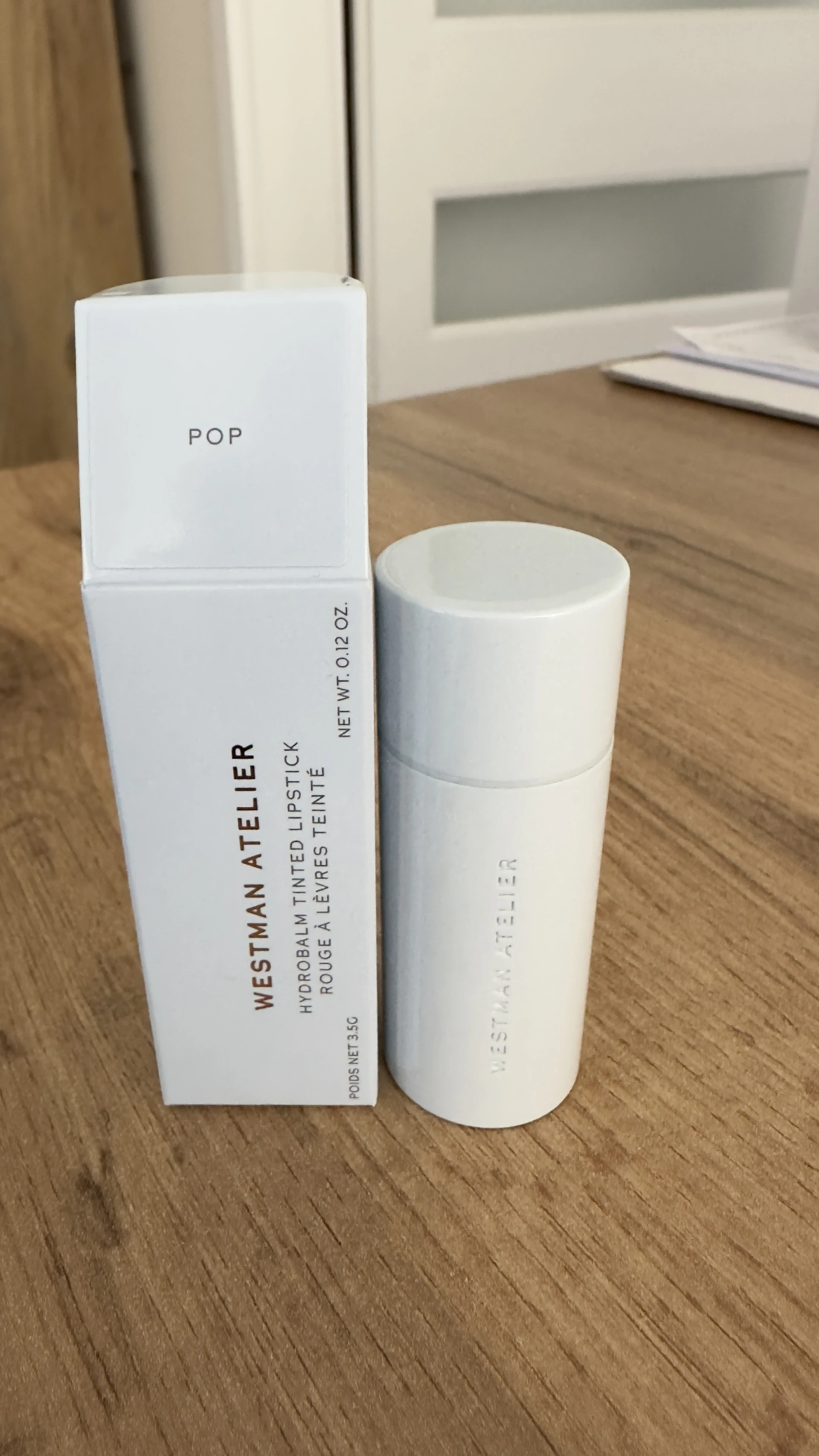 Westma Atelier Hydrobalm Tinted lipstick-POP