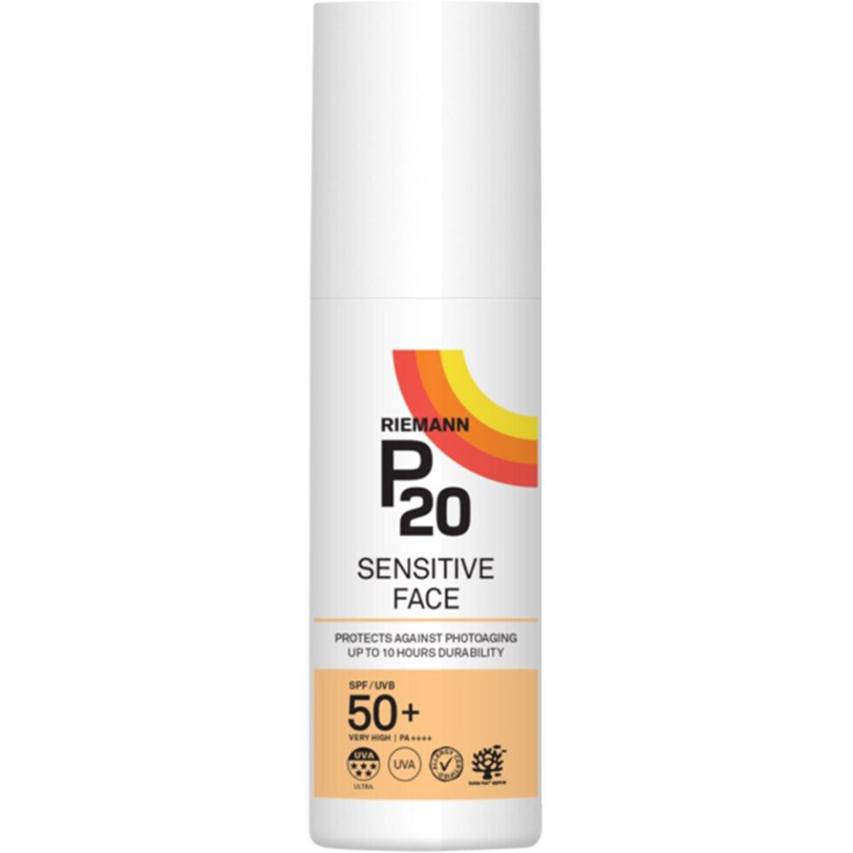 Riemann P20 Sensitive Napozó Arckrém FF50+