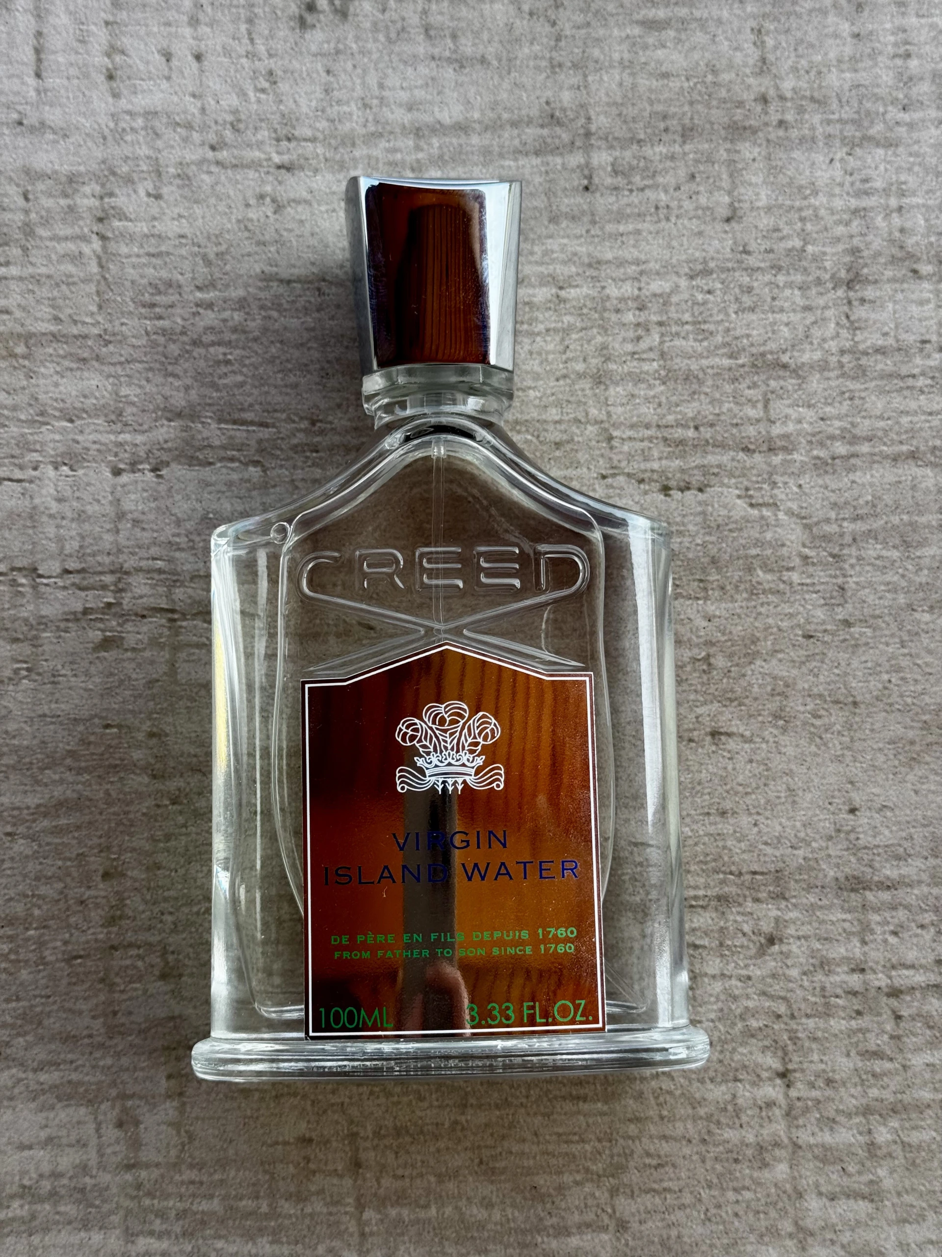 🥥 Fújósok! Creed Virgin Island Water