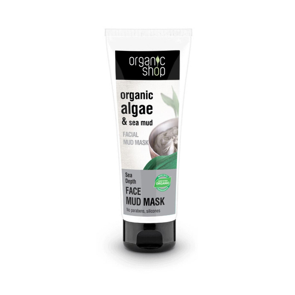 Organic Shop Iszapos Arcpakolás "Tengeri Mélység"