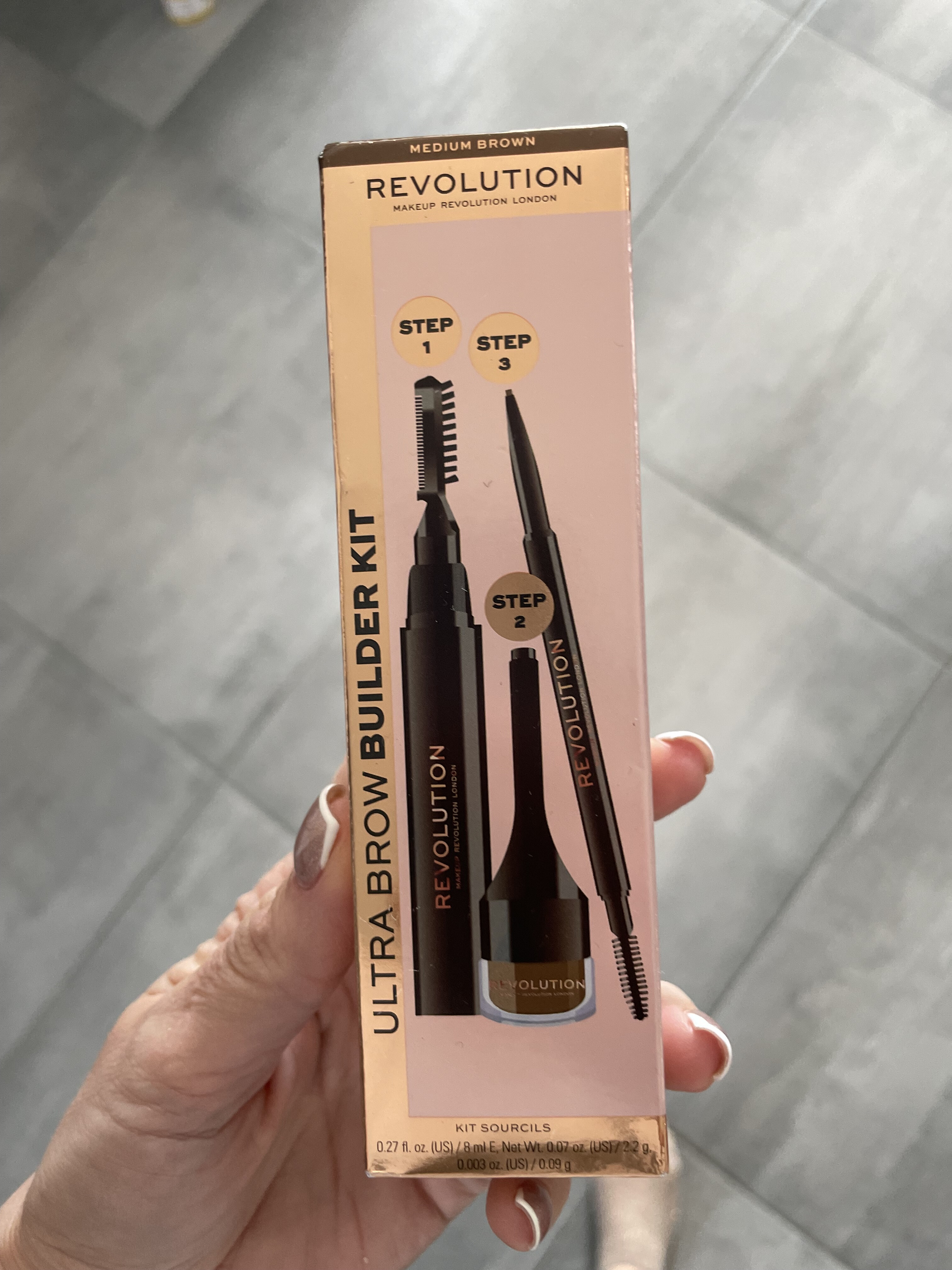 Revolution ultra brow builder kit