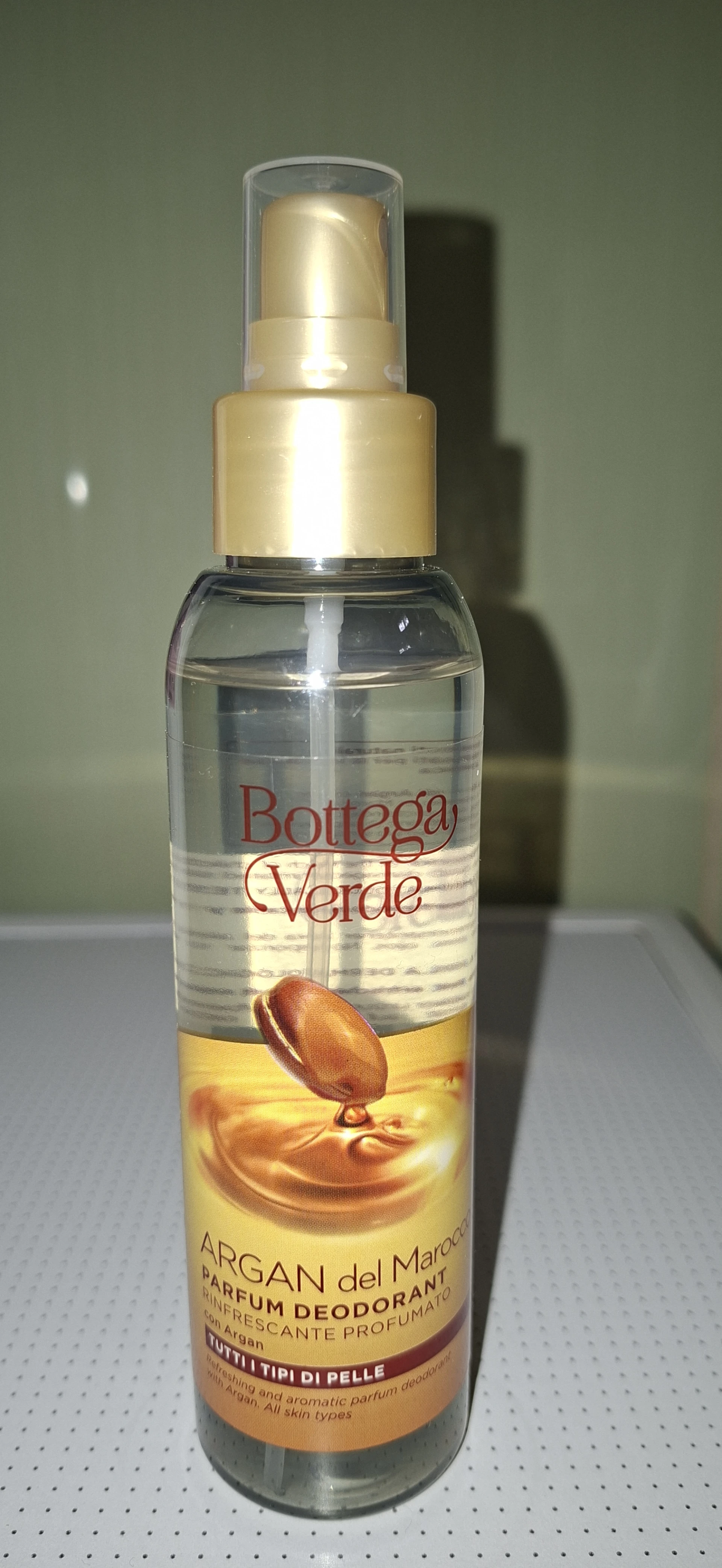 Bottega Verde Argan pumpás deo