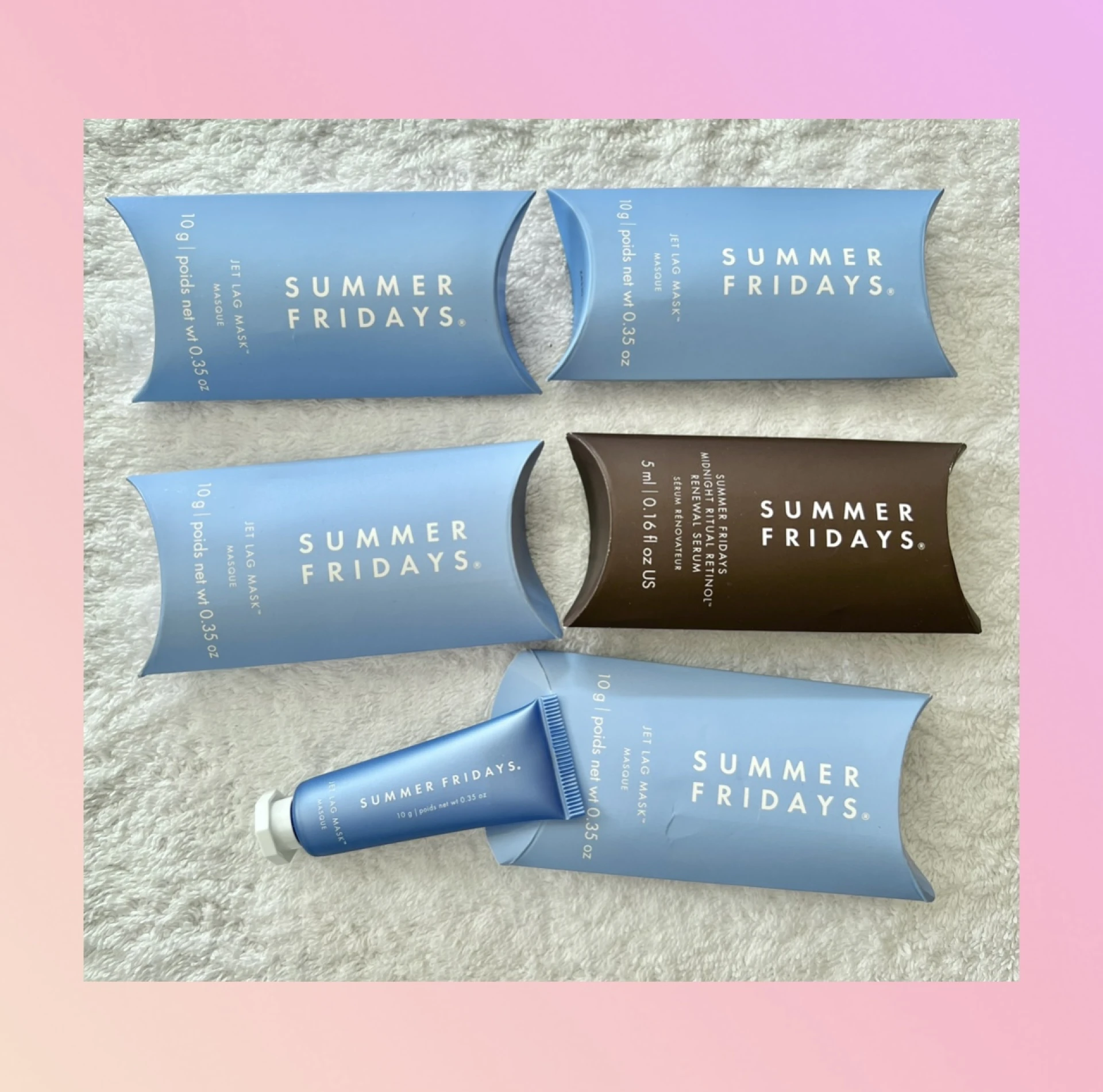 Summer Fridays Jet Lag Mask