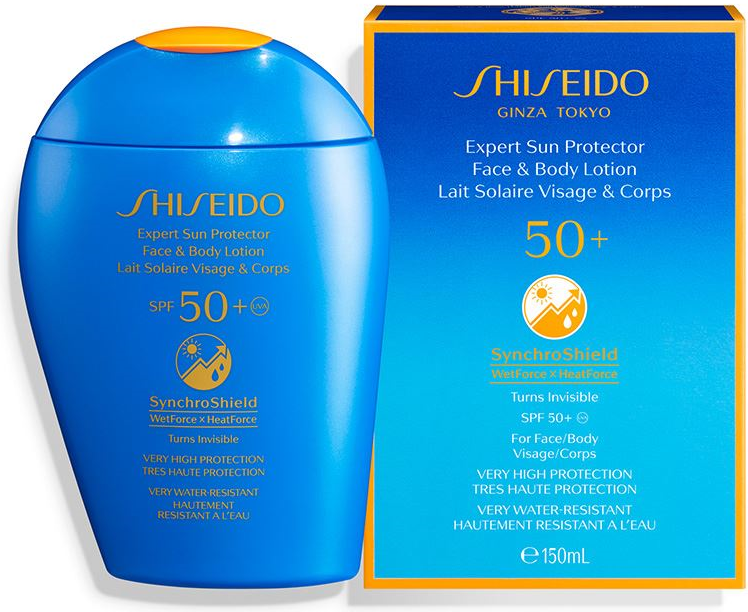 Shiseido Expert Sun Protector Face and Body Lotion SPF50+ KremMania