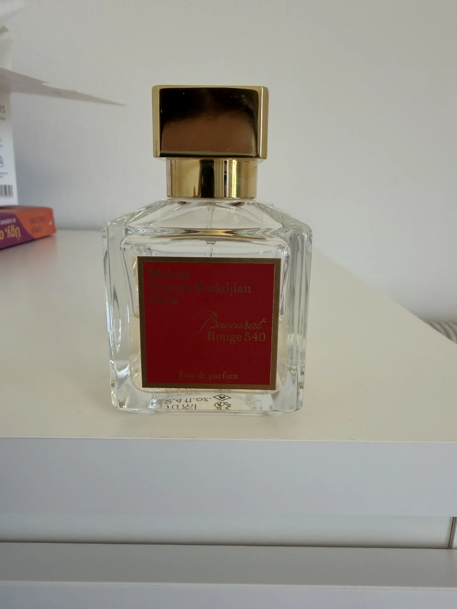 Baccarat rouge 540