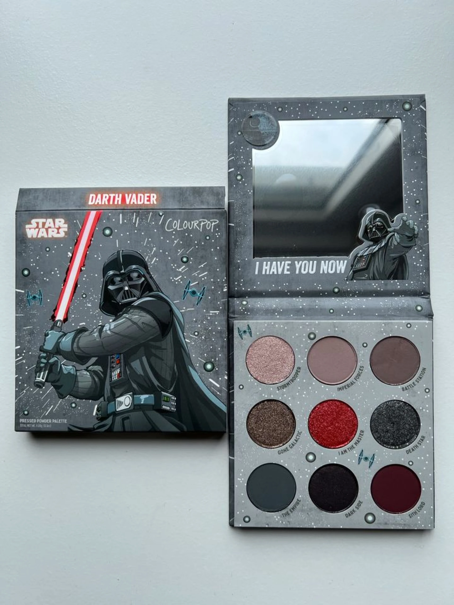Új Colourpop X Star Wars Darth Vader paletta